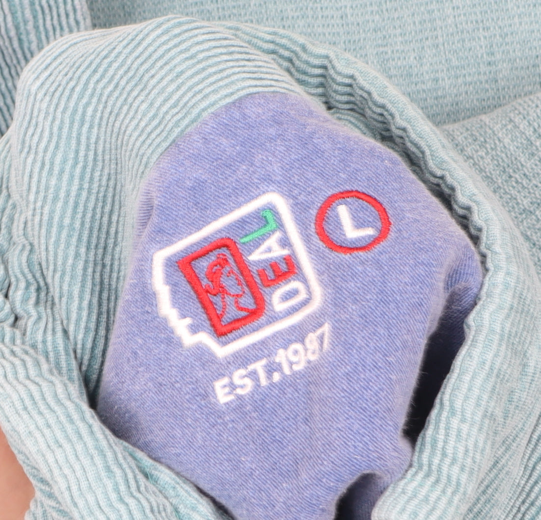 Womens UK Size L Deal Blue Pullover Hoodie