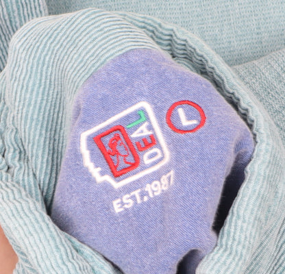 Womens UK Size L Deal Blue Pullover Hoodie
