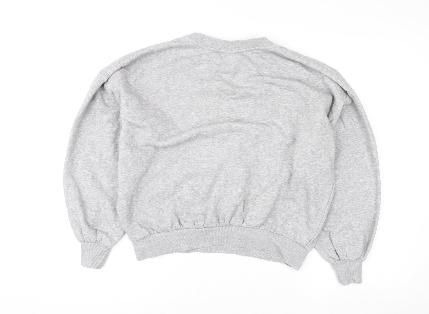 Womens UK Size XS H&M Grey Pullover Sweatshirt