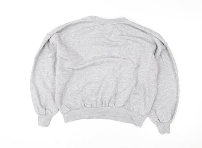 Womens UK Size XS H&M Grey Pullover Sweatshirt