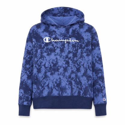 Womens UK Size L Champion Blue Pullover Hoodie