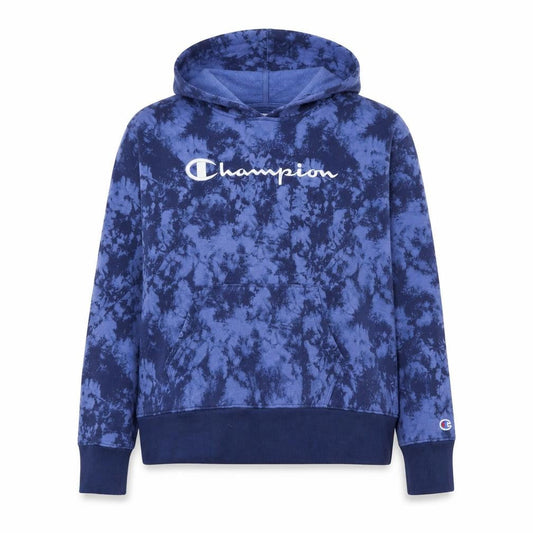 Womens UK Size L Champion Blue Pullover Hoodie