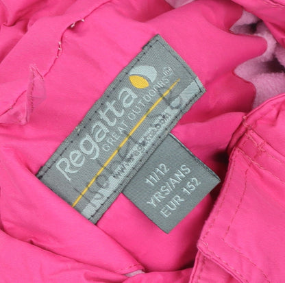 Teens UK Size M Regatta Pink Rain Coat