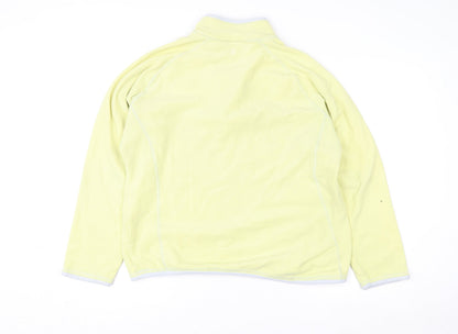 Womens UK Size 18 Mountain Warehouse Yellow Pullover Sweatshirt