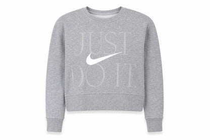 Womens UK Size XS Nike Grey Pullover Sweatshirt