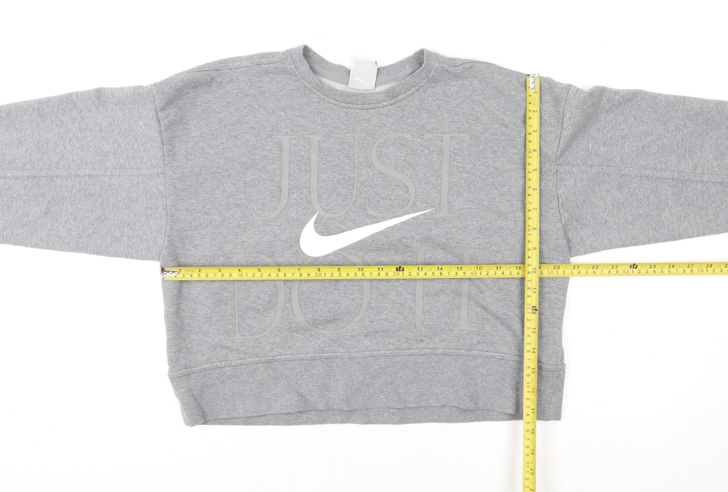Womens UK Size XS Nike Grey Pullover Sweatshirt