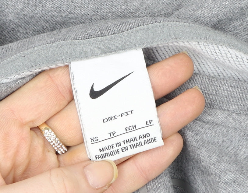 Womens UK Size XS Nike Grey Pullover Sweatshirt