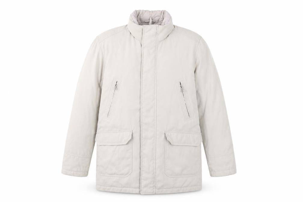 Womens UK Size S BHS Beige Parka Coat