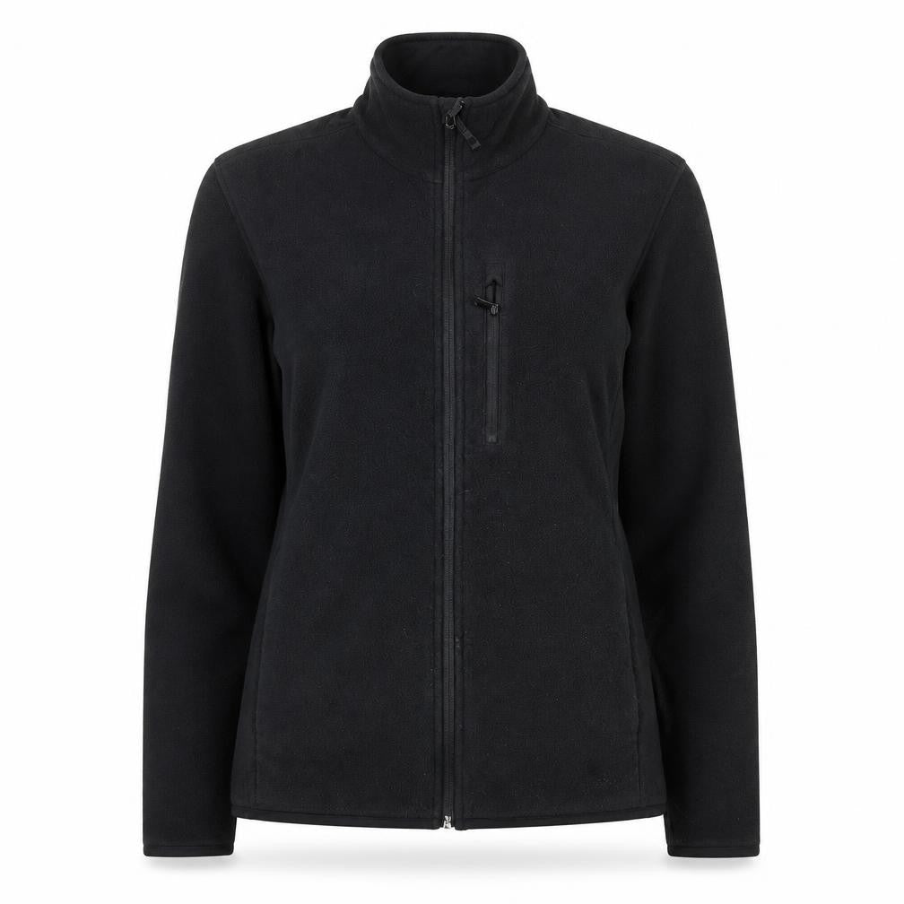 Womens UK Size S Marks and Spencer Black Full Zip Sweatshirt