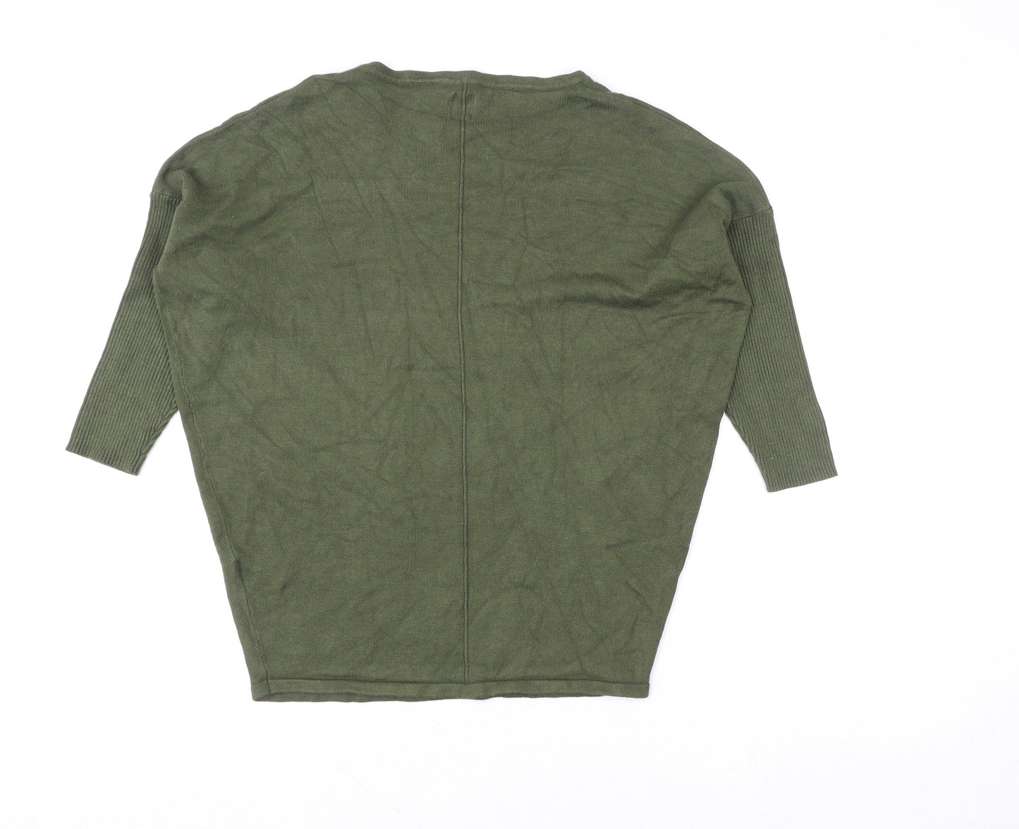 Womens UK Size S Saint Tropez Green Pullover Sweatshirt