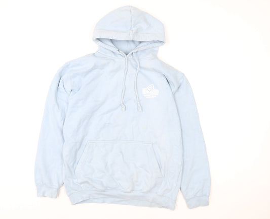 Womens UK Size M Secret Spot Blue Pullover Hoodie
