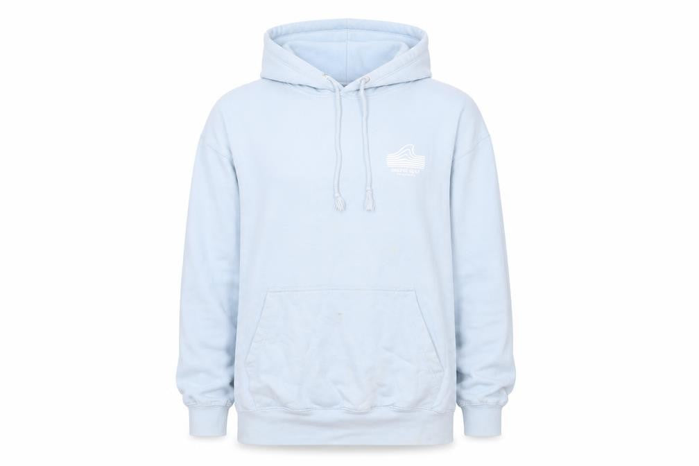 Womens UK Size M Secret Spot Blue Pullover Hoodie