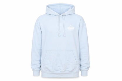 Womens UK Size M Secret Spot Blue Pullover Hoodie