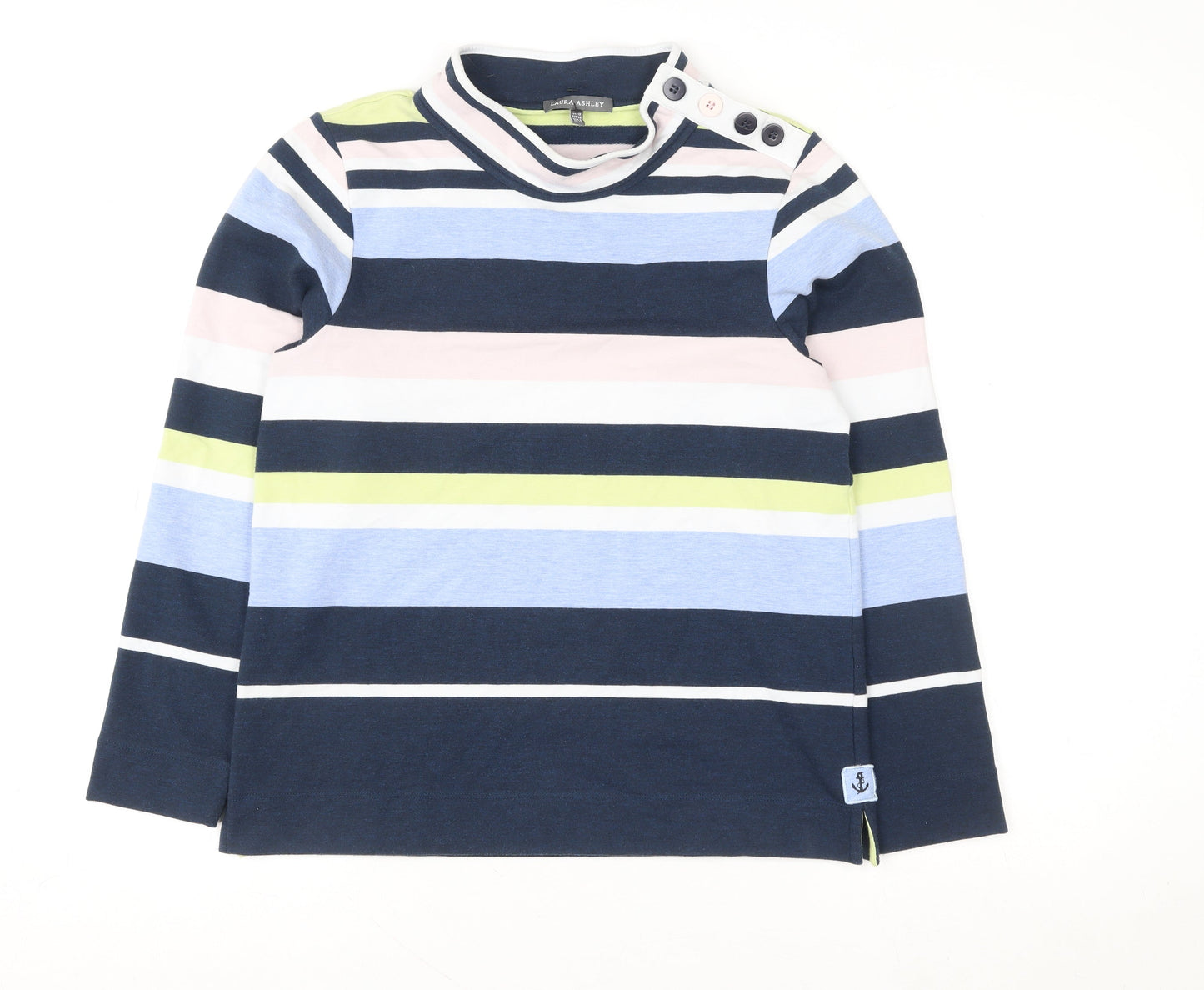 Womens UK Size 10 Laura Ashley Multicoloured Pullover Sweatshirt
