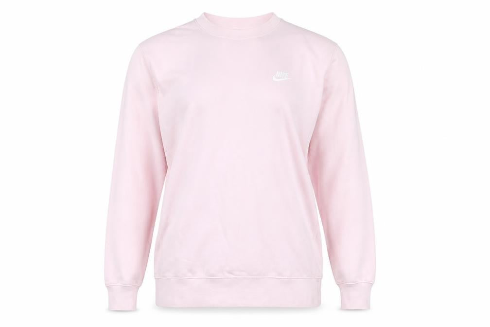 Womens UK Size S Nike Pink Pullover Sweatshirt