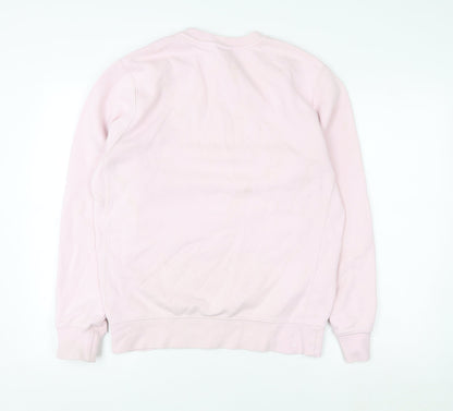 Womens UK Size S Nike Pink Pullover Sweatshirt