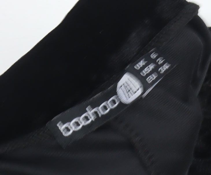 Womens UK Size 6 Boohoo Regular Fit Hot Pants Shorts