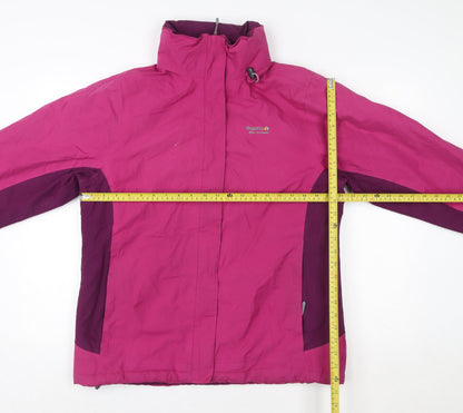 Womens UK Size 14 Regatta Pink Rain Coat