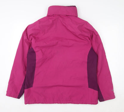 Womens UK Size 14 Regatta Pink Rain Coat