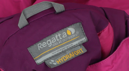 Womens UK Size 14 Regatta Pink Rain Coat