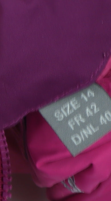 Womens UK Size 14 Regatta Pink Rain Coat
