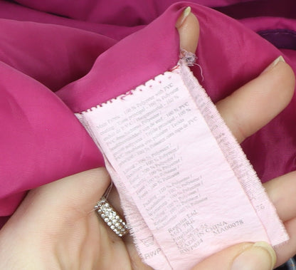 Womens UK Size 14 Regatta Pink Rain Coat