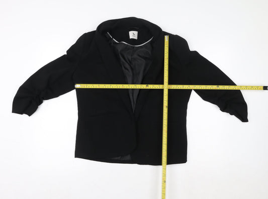 Womens UK Size 12 TU Regular Black Blazer