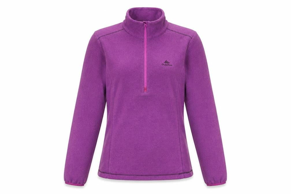 Womens UK Size M Quechua Purple Pullover Sweatshirt