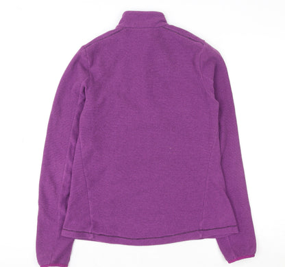 Womens UK Size M Quechua Purple Pullover Sweatshirt