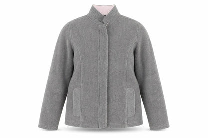 Womens UK Size 12 Marks and Spencer Grey Full Zip Sweatshirt