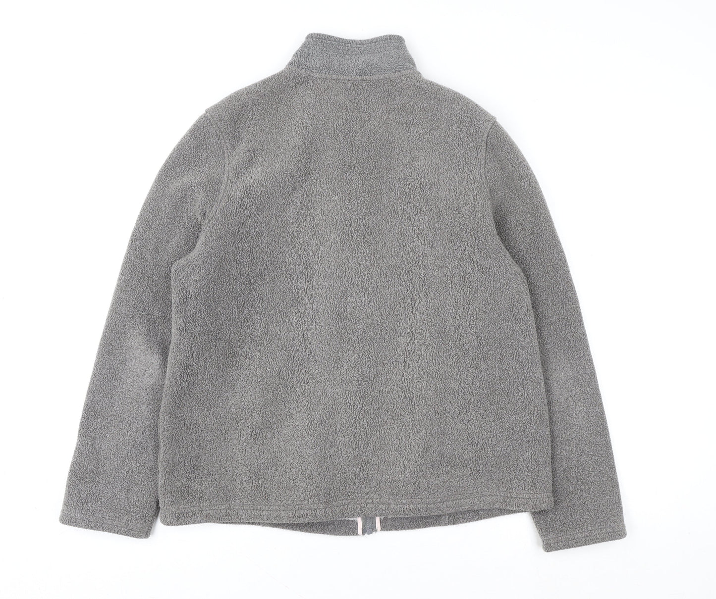 Womens UK Size 12 Marks and Spencer Grey Full Zip Sweatshirt