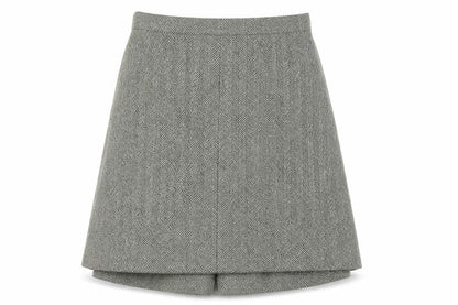 Womens UK Size 14 Dorene A-Line Tweed Skirt
