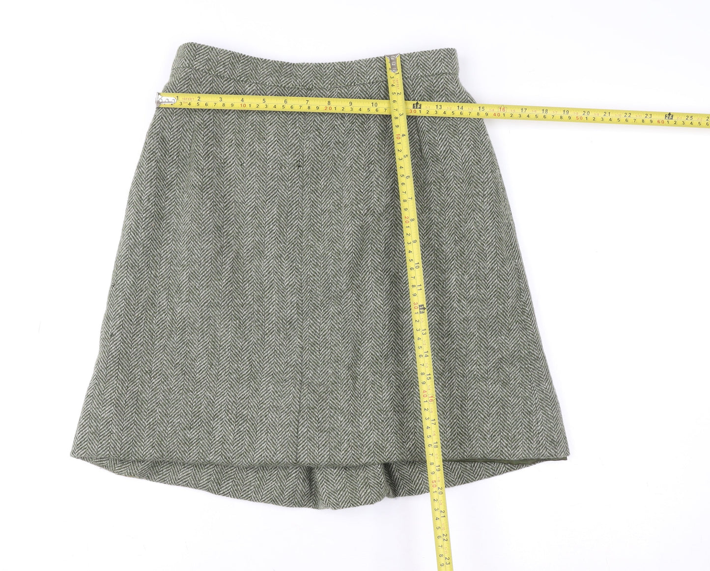 Womens UK Size 14 Dorene A-Line Tweed Skirt