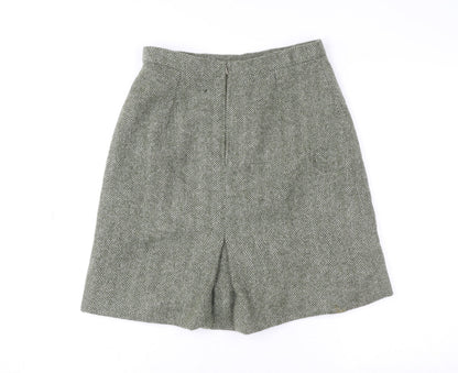 Womens UK Size 14 Dorene A-Line Tweed Skirt