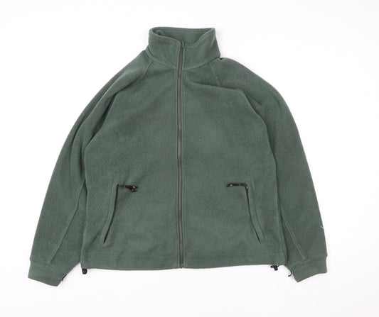 Mens UK Size S Regatta Green Full Zip Sweatshirt