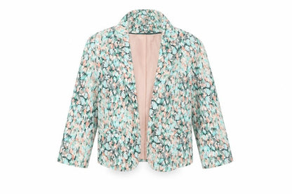 Womens UK Size 6 H&M Regular Multicoloured Blazer