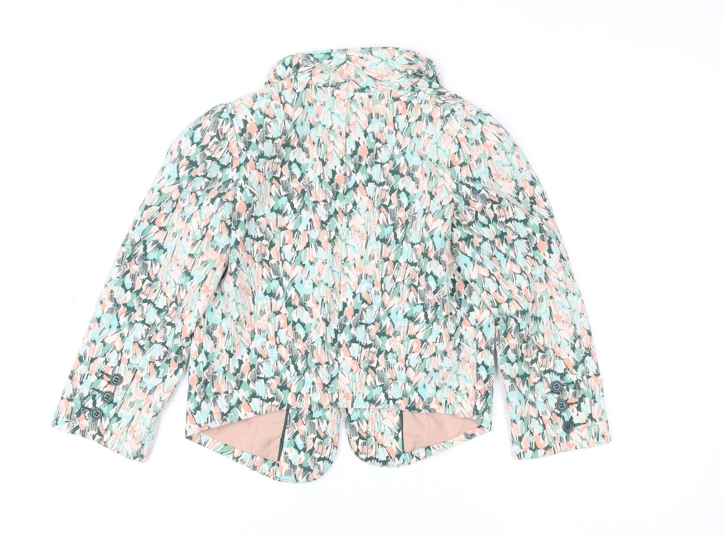 Womens UK Size 6 H&M Regular Multicoloured Blazer