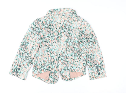 Womens UK Size 6 H&M Regular Multicoloured Blazer