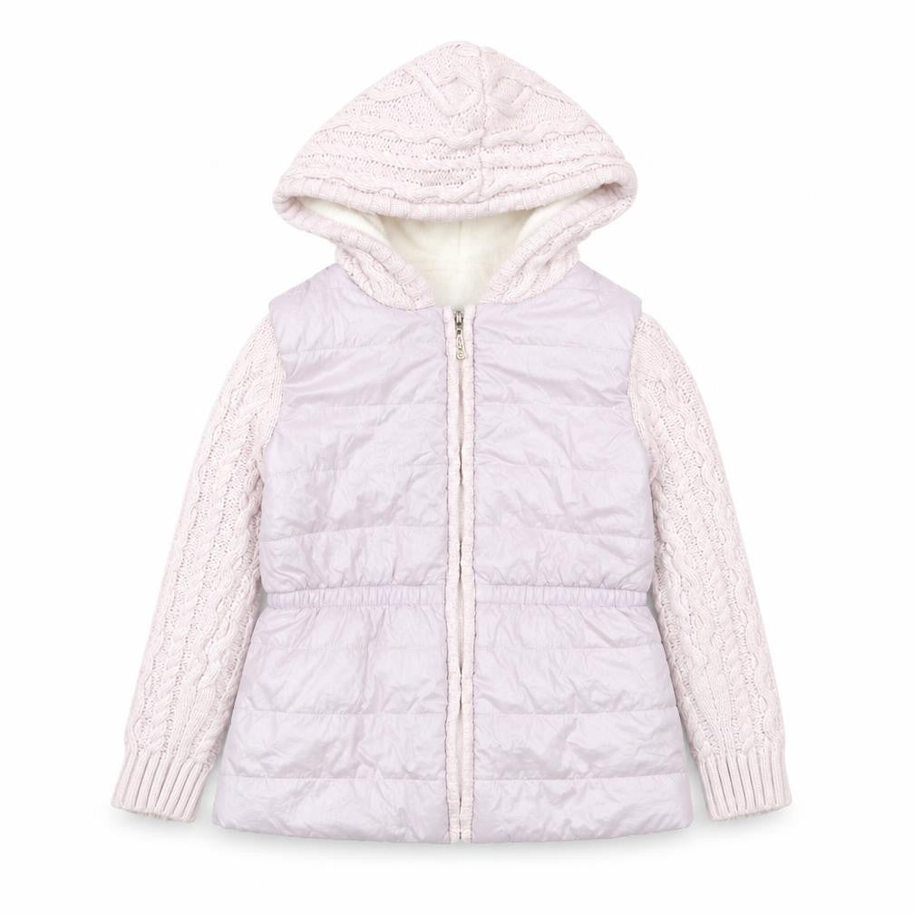 Girls UK Size 4-5 Years Miss Mouse Pink Puffer Jacket