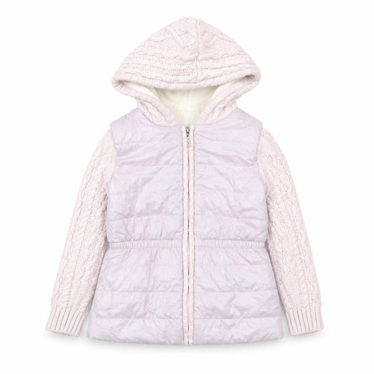 Girls UK Size 4-5 Years Miss Mouse Pink Puffer Jacket
