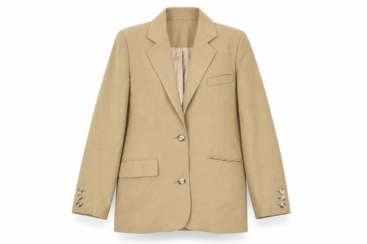 Womens UK Size 6 Topshop Regular Beige Blazer