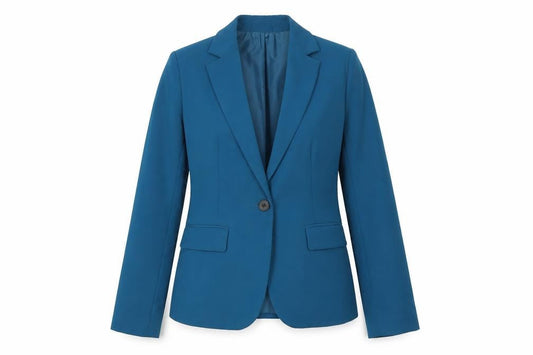 Womens UK Size 8 Zara Regular Blue Blazer