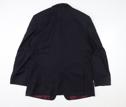 Unisex Adultss UK Size 42 Hellewell Regular Blue Blazer