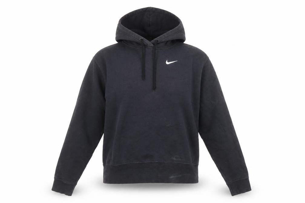 Womens UK Size XS Nike Black Pullover Hoodie