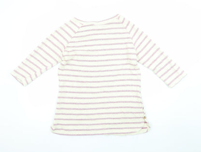 Womens UK Size 10 Weird Fish Pink Tunic Sweatshirt