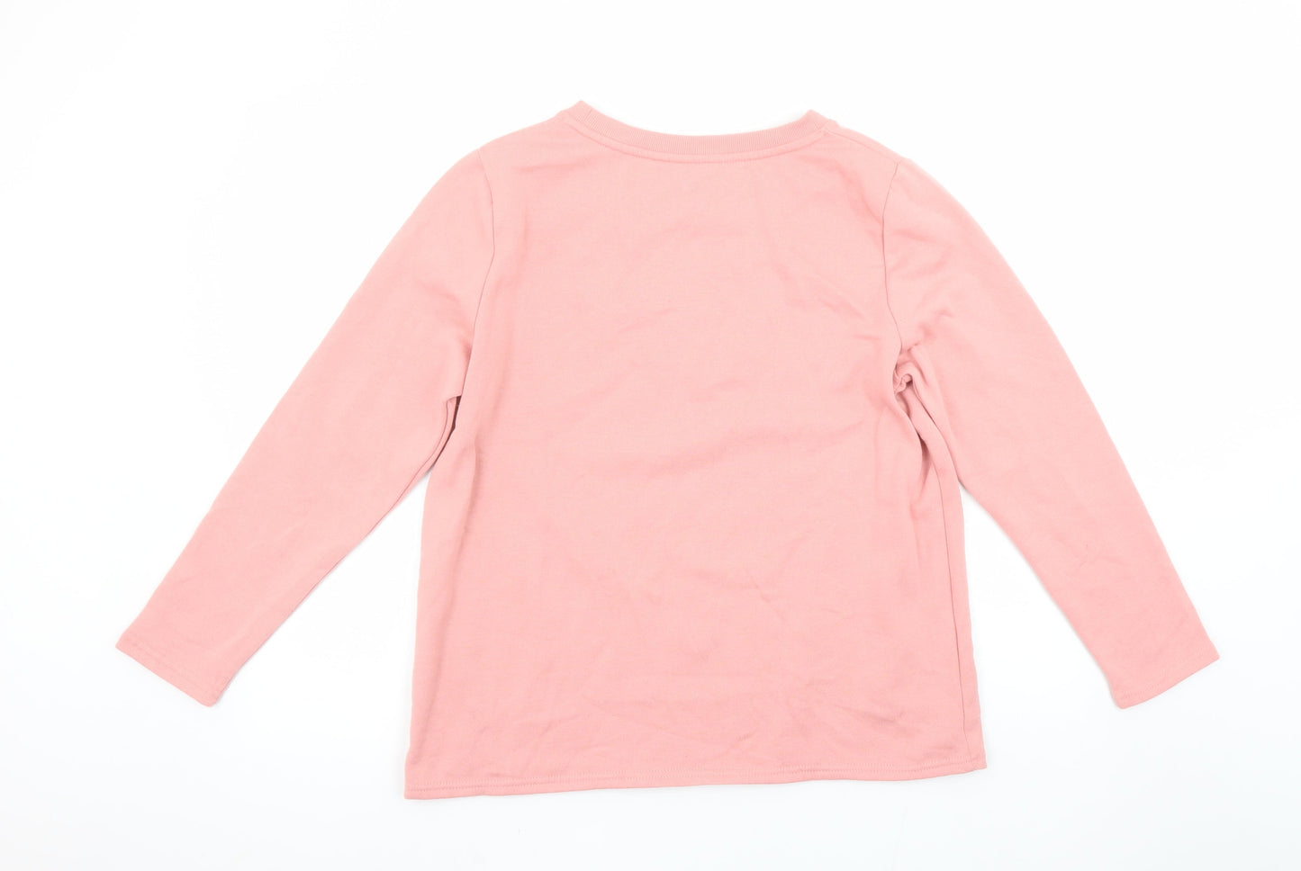 Womens UK Size 14 Bonmarché Pink Pullover Sweatshirt