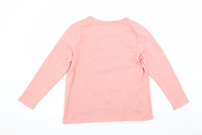 Womens UK Size 14 Bonmarché Pink Pullover Sweatshirt