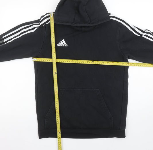 Womens UK Size M adidas Black Pullover Hoodie