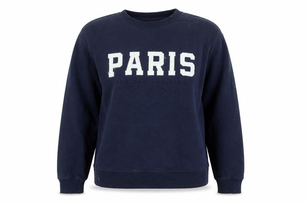 Womens UK Size 12 H&M Blue Pullover Sweatshirt