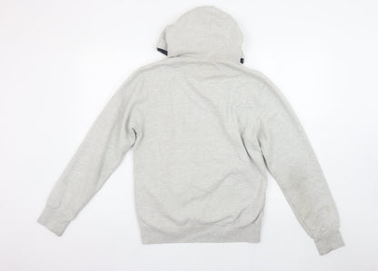 Womens UK Size S Lee Cooper Grey Pullover Hoodie